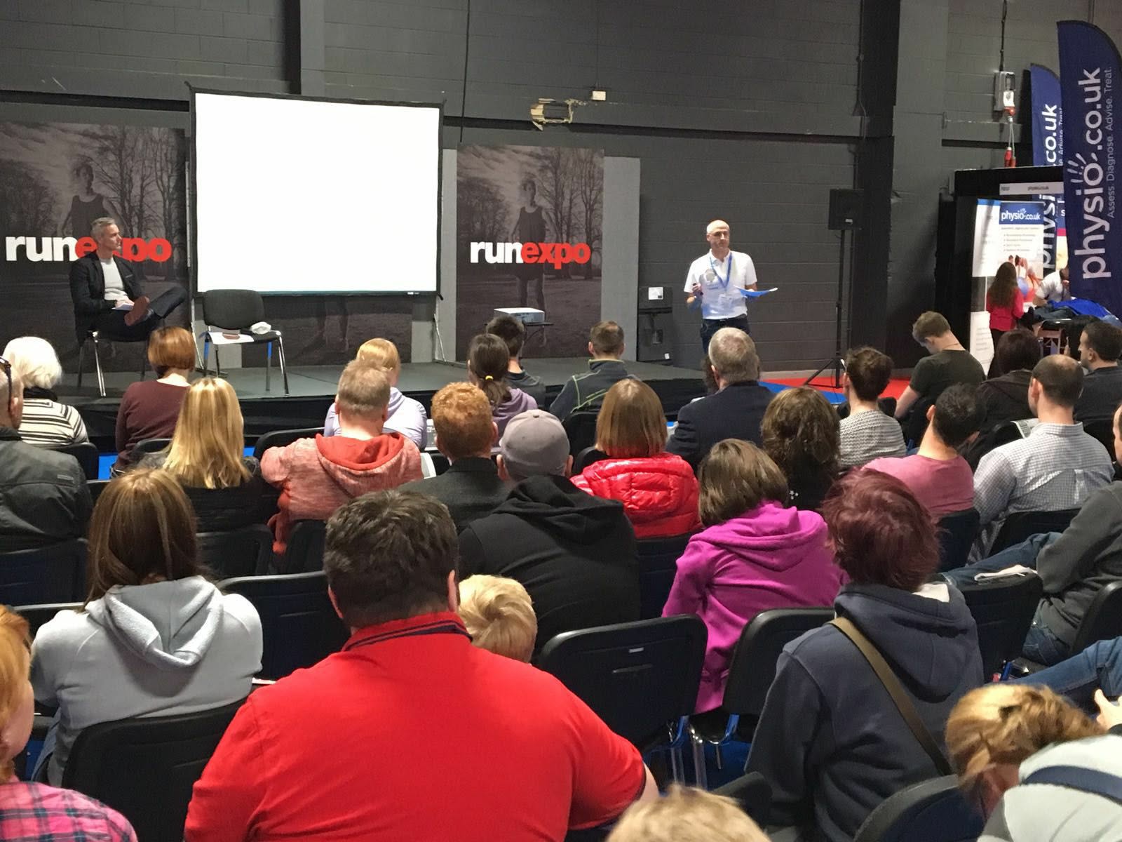 Andrew Bennett delivering a corporate keynote